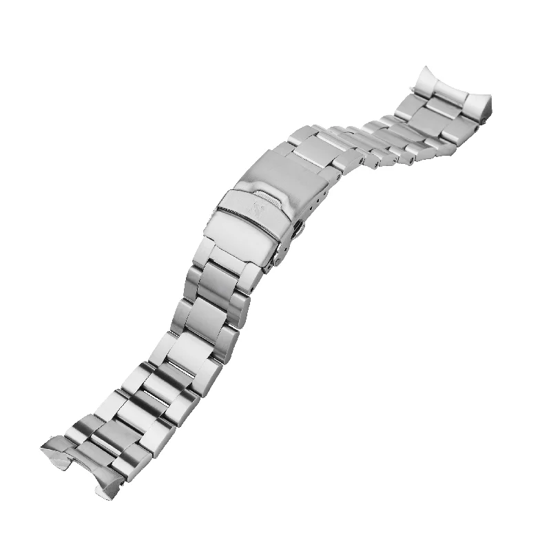 Ladies bracelets designer labels-SKX/SRPD Watch Bracelet: Oyster Brushed Finish (Female End Links)