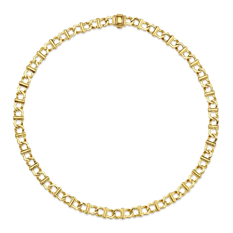 Ladies necklaces discount deals-Vintage Cartier Chain Necklace