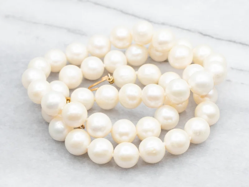 Ladies necklaces limited editions-Pearl Strand Necklace