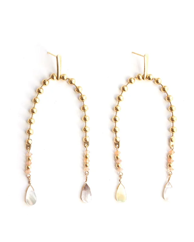 Ladies earrings budget picks-Arizona Gold Earrings