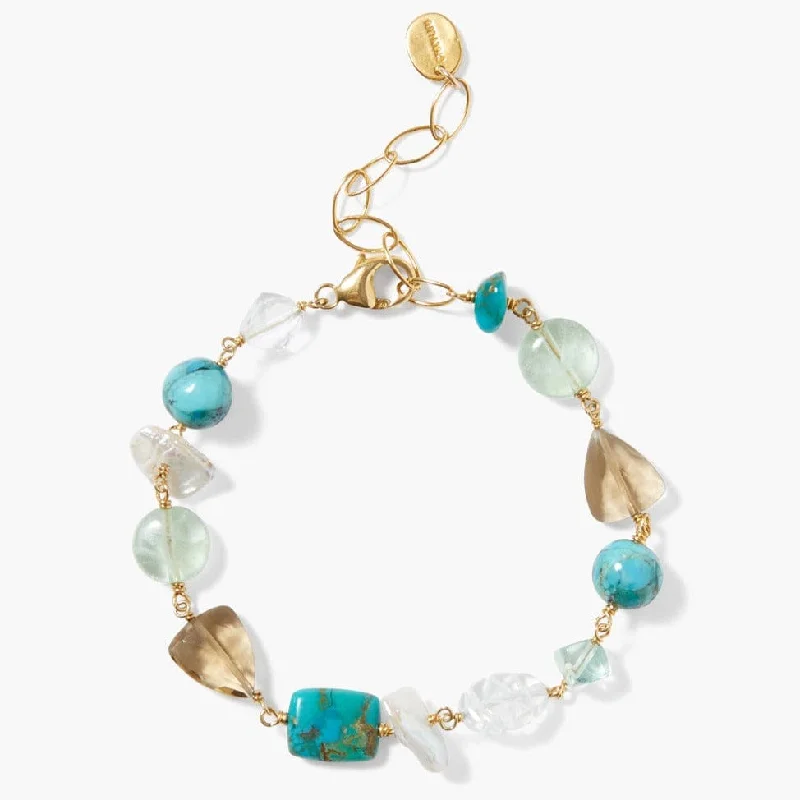 Ladies bracelets latest styles-Mave Bracelet Turquoise Mix