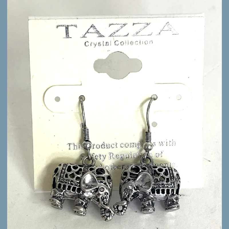 Ladies earrings lightweight picks-Lucky Elephant Earrings