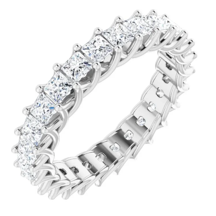 Ladies rings fashion picks-Platinum 2 3/8 CTW Diamond Eternity Band