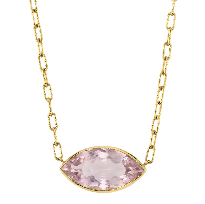 Ladies necklaces price range-Marquise Eye Necklace