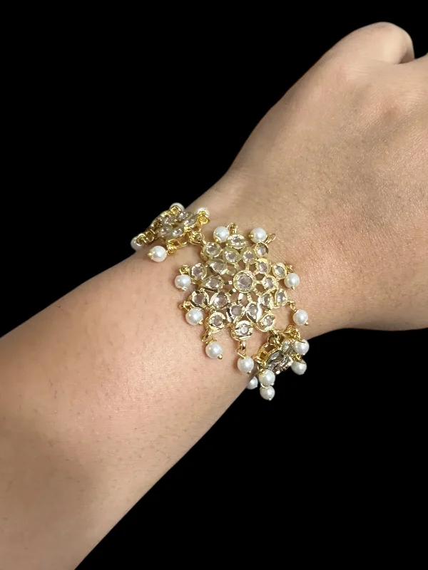 Ladies bracelets investment value-Amal hyderabadi bracelet in pearls    ( READY TO SHIP )