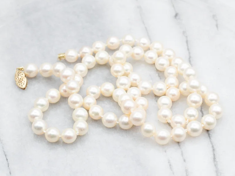 Ladies necklaces store locations-High-Quality Beaded Pearl Necklace