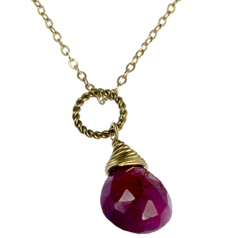 Ladies necklaces classic designs-Birthstone Necklace