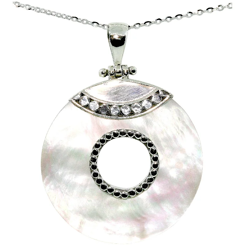 Ladies necklaces subtle luxury-Bianca Mother of Pearl Necklace