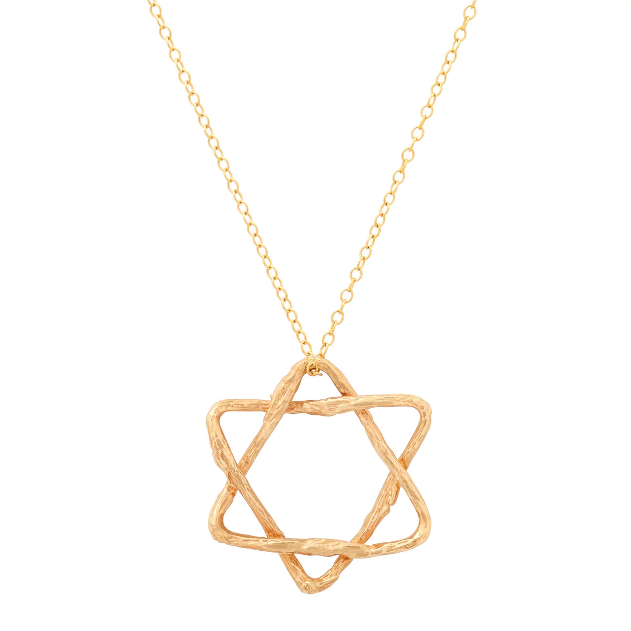 Ladies necklaces ethnic patterns-Star of David Necklace