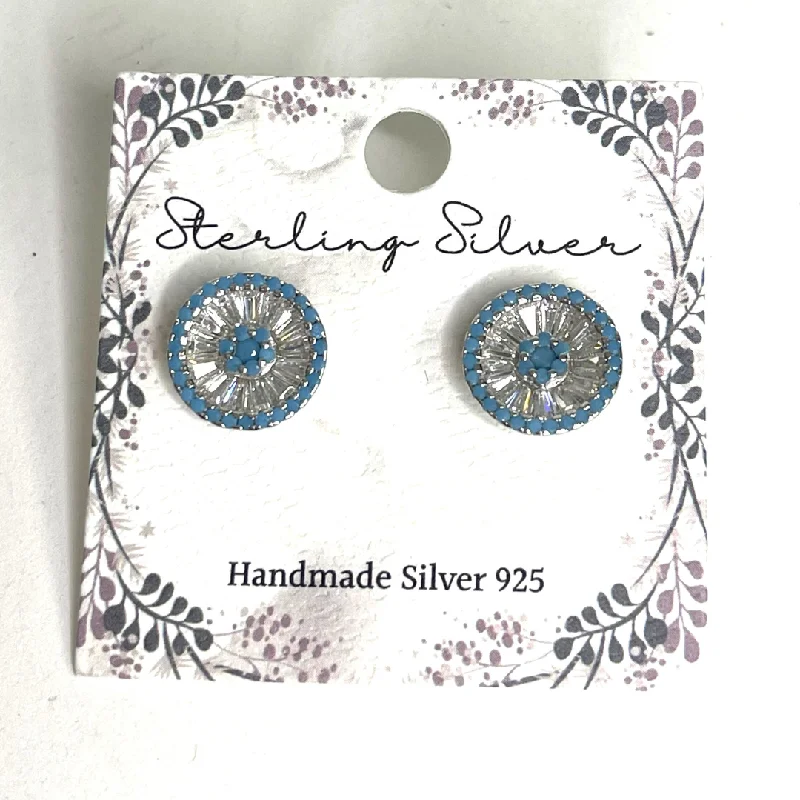 Ladies earrings heart shapes-Ocean Mandala Earrings