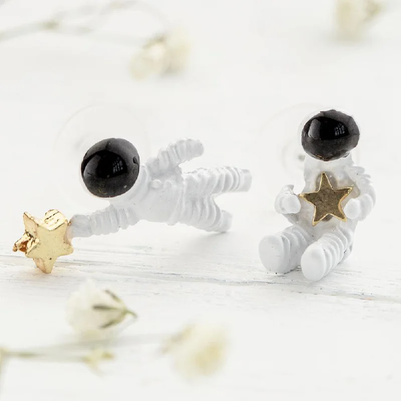 Ladies earrings Valentine’s Day-Space Astronaut Earrings