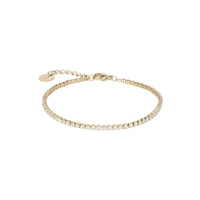 Ladies bracelets luxurious looks-Mini Tennis Bracelet