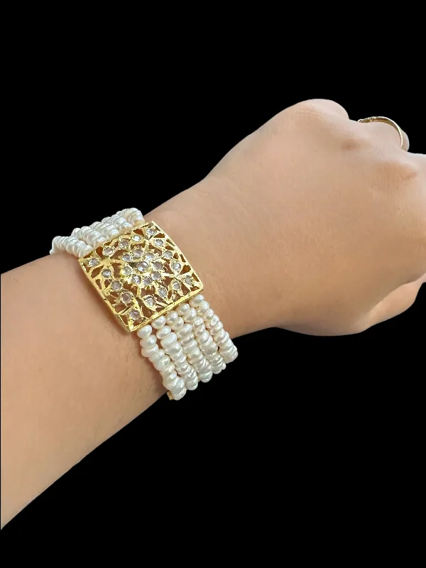 Ladies bracelets rose gold-B301 Ariha fresh water pearl bracelet ( READY TO SHIP )