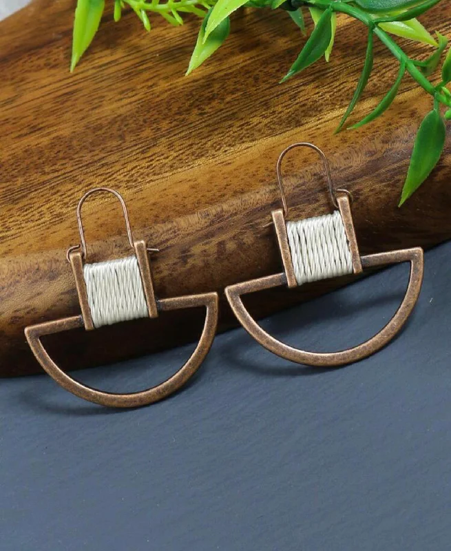 Ladies earrings minimalist trends-Vintage Boho Earrings