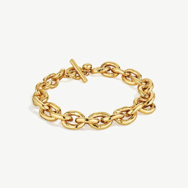 Ladies bracelets charm trends-Karibu Link Bracelet