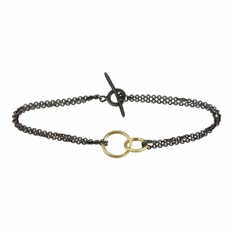 Ladies bracelets casual vibes-Toi Et Moi Bracelet