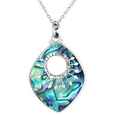 Ladies necklaces discount deals-Starletta Abalone Necklace