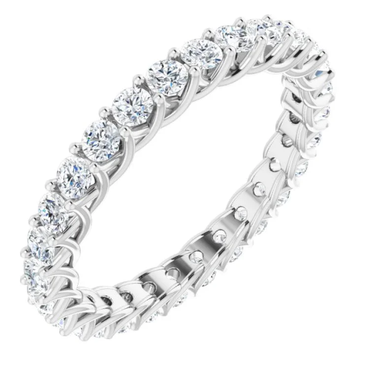 Ladies rings buying advice-14K White 1 3/8 CTW Diamond Eternity Band